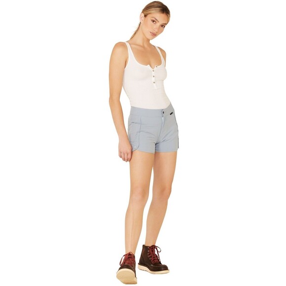 Wrangler Shorts  Women's 10 All Terrain Gear Outdoor Blue Hiking Trail Run Short - Picture 13 of 13